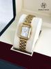 New Luxury Women's Rhinestone Waterproof Quartz Watch with Steel Band
