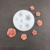 Silicone Chocolate Moulds Rose Shaped DIY Candy Molds Baking Gadget Non-stick Silicone Material for Kitchen DIY Baking