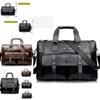 Elegant Men Business Laptop Bag With Large Capacity For Work And Travel In Leather
