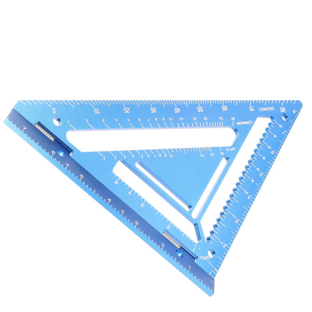 Rafter Square Tool Professional Innovative Triangular Ruler Protractor Accurate Carpenter Layout Mea