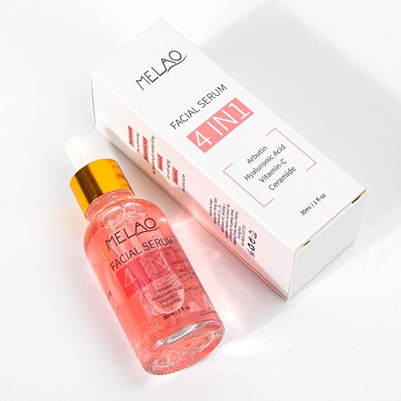 4 In 1 Facial Serum 2 Bottles 30ml Each Hydrating Brightening Face Essence