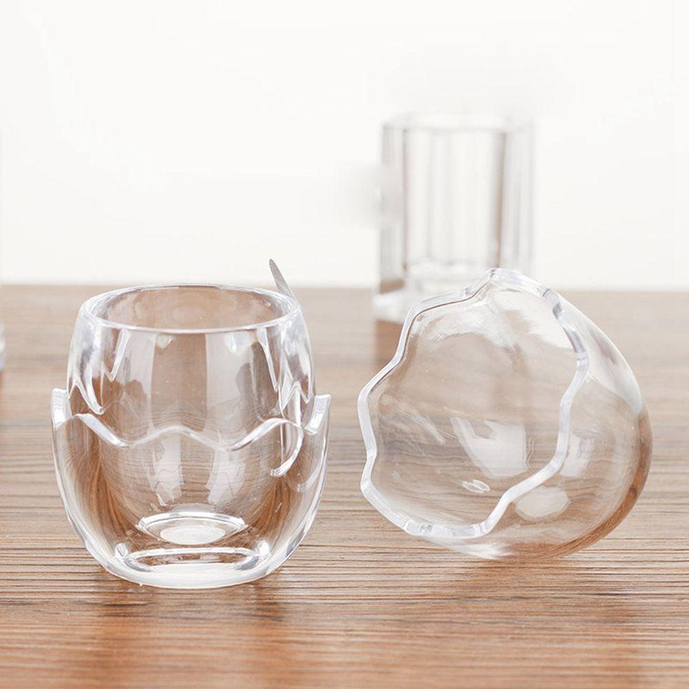 Hotel Round Square Transparent Toothpick Box Desktop Accessories Toothpick Bottle Storage Box