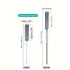 1set, Microfiber Dusting Brush with Extension Rod, Washable Extendable Dust Duster, Retractable Crevice Dust Cleaner
