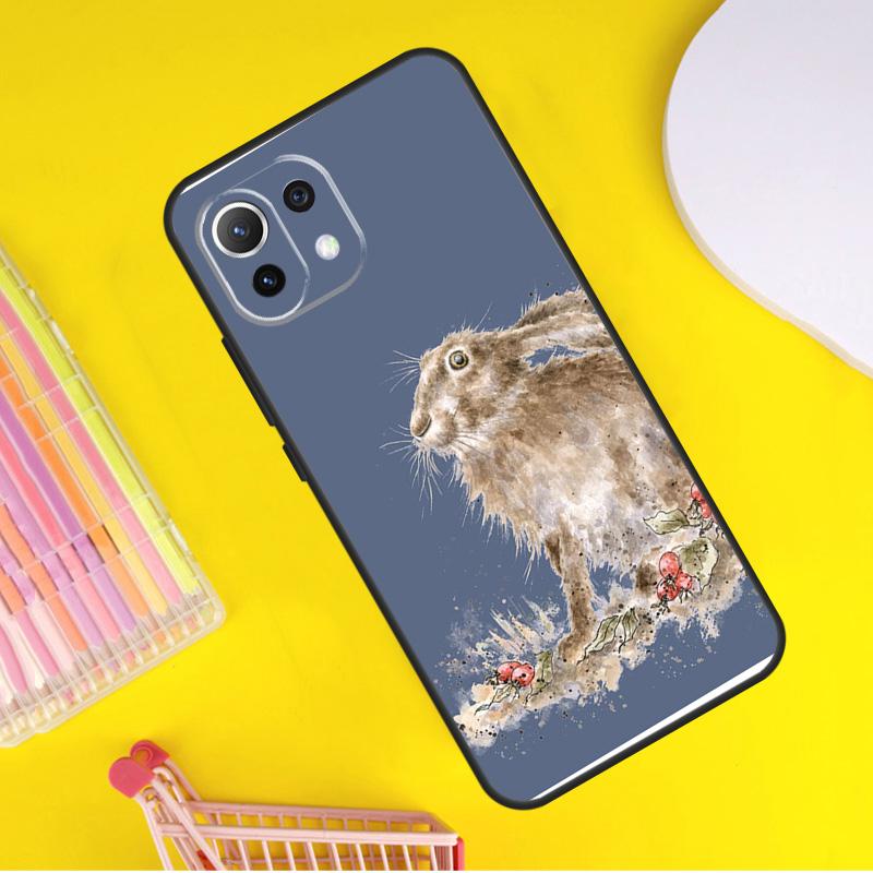 Rabbit Cover For Xiaomi 14 Ultra 13 11T 12T 13T 14T Pro POCO X6 X7 Pro X3 X5 F3 F5 F6 M6 Pro Case
