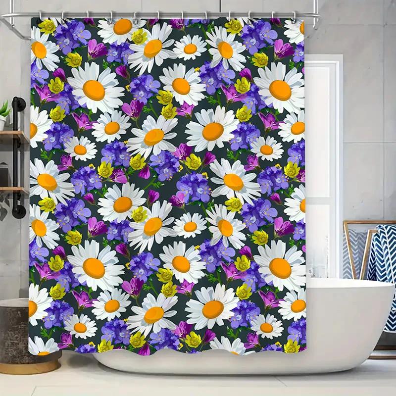 Black White Leopard Pattern Pink Bow Shower Curtain for Bathroom Decoration Home Textiles from .com: Find great deals