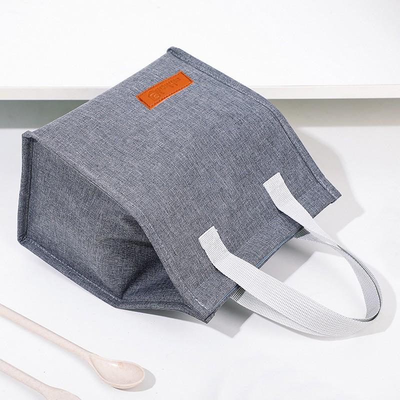 Portable Insulated Lunch Bag - Hand-held, Waterproof Aluminum Foil for Office, Commute, Students, or Kids