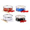 13 Inch Snare Drum Musical Drums with Drumsticks, Educational Toys, Light Percussion Instrument,