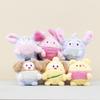 Slow Plush Endearing Rebound Keychain Pendant For Bags Fashionable
