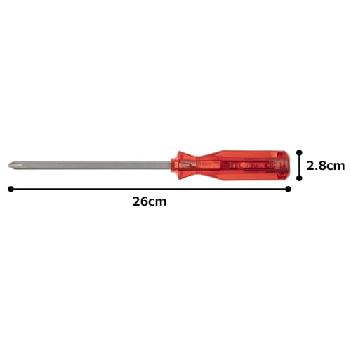 TONE Penetrating Driver KPD-003 Red (+) No.3