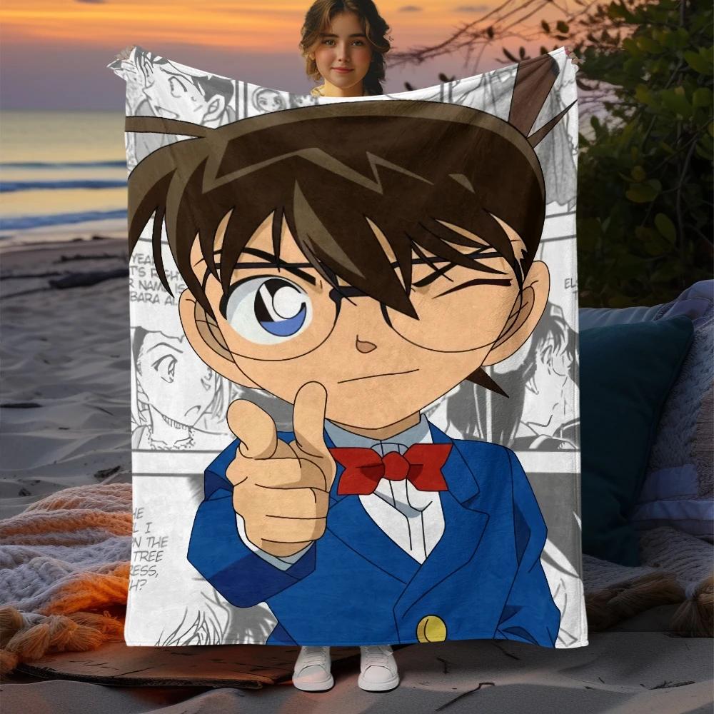 Detective Conan HD Print Blanket.Exquisite,Soft,Comfortable,Nap,travel,work,living Room,bedroom,Chair,sofa,Picnics,Blankets,Gift