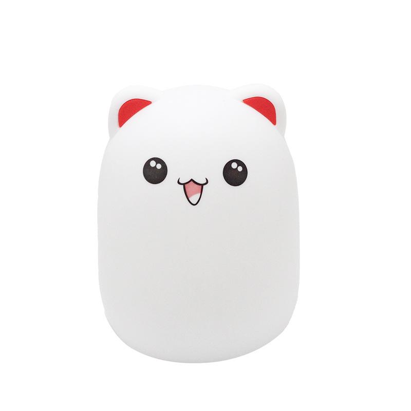 Bean Duck Bedside Light: Silicone Touch Night Light for Sleep & Feeding