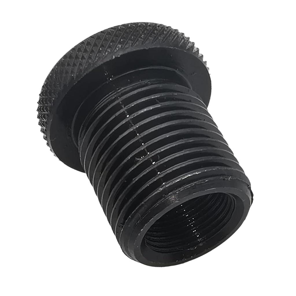 2 Pack Thread Adapters And Washers, 1/2 * 28-3/4 * 16, Black