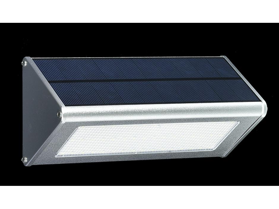 Smart LED Waterproof Solar Wall Light with Microwave Radar Sensor for Outdoor Courtyard