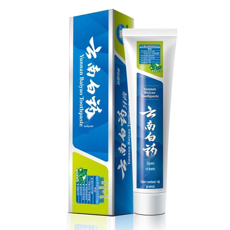 

Yunnan Baiyao Peppermint Refreshing Travel Toothpaste, 45g