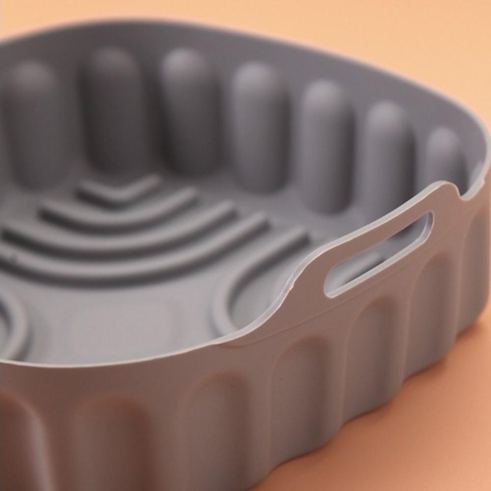Non-stick Oven Trays with Handle Air Fryer Mat New Kitchen Baking Mold