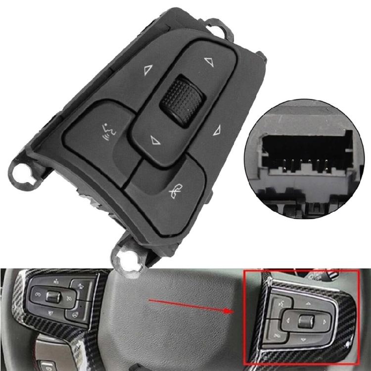 Steering Wheel Control Button for 2500 3500 2020 Automotive Parts Black Replacement Control Switch