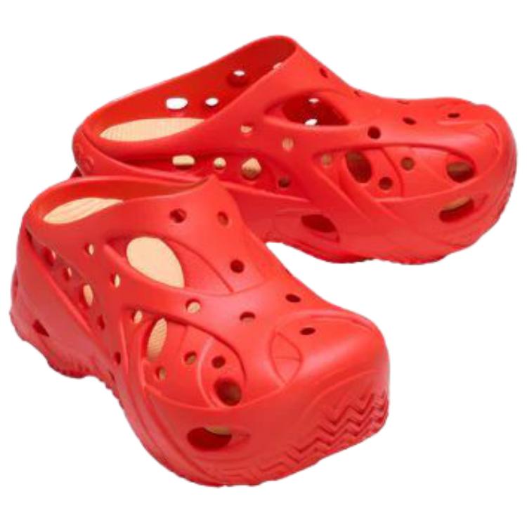 Crocs  Caged Clog Starfish Women Sneakers Red 211141-7AH
