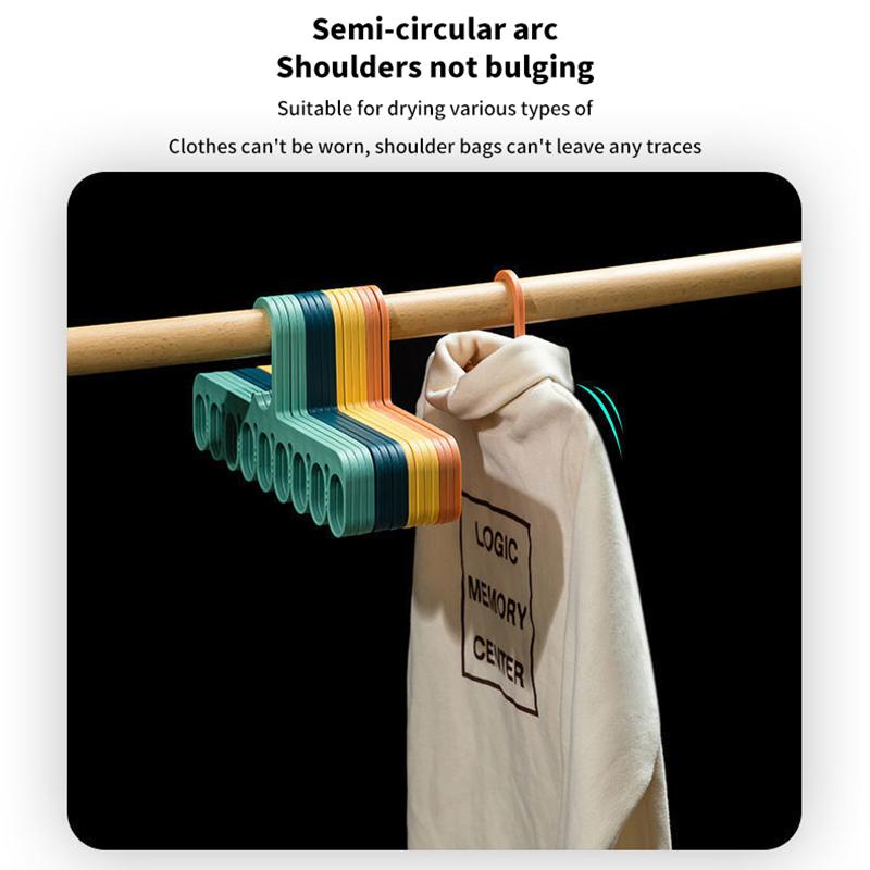 Multifunctional Windproof Clothes Clip Drying Rack Underwear Socks Hanger Nordic Household Home Wardrobe Rack Storage