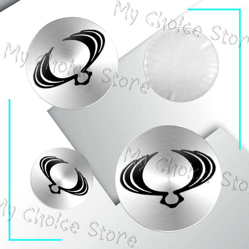 4Pcs 56mm Aluminum Car Styling Wheel Center Hub Caps Sticker For Ssangyong Korando Rexton 2 Tivolan Kyron Actyon Accessories