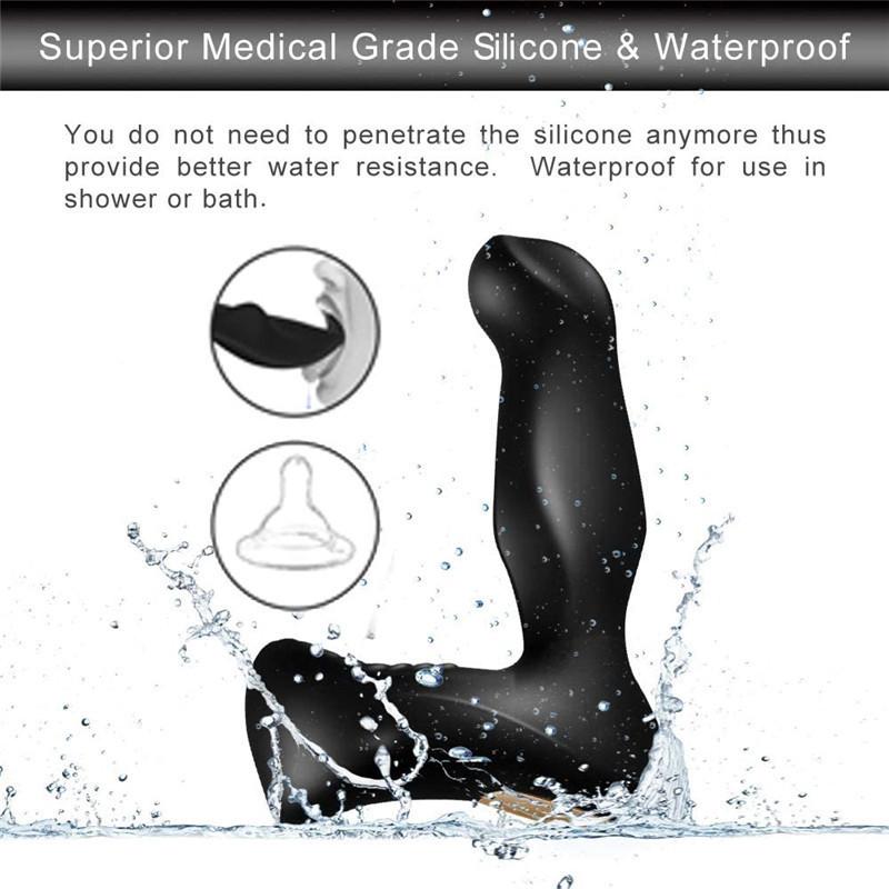 Drahtlose Fernbedienung männliche Prostata-Massagegerät Vibrator G-Punkt Vestibular-Masturbator Sex-Produkte