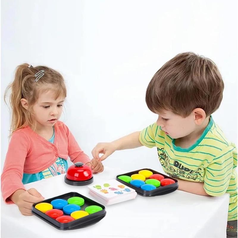 Arcade Logic Game Fast Discs Educational Puzzle Bell