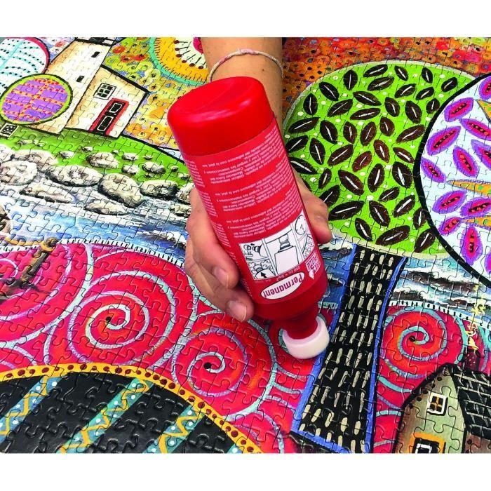 EDUCA permanent glue - 17193 for puzzles - 250 cm3 - Red