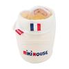 Miki House Baby Shoes, Bear Stitch Pre-Shoes, White, 10.5 cm, 2E