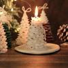 Christmas Soy Wax Aromatherapy Candle DIY Hand Gift Christmas Gift Holiday Atmosphere Shooting Props
