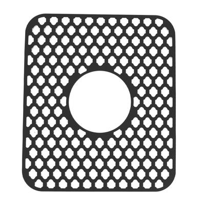 Protezione per Lavello da Cucina in Silicone Antiscivolo Resistente al Calore Tappetino per Fondo Lavello con Scarico Centrale