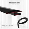 Gummi Auto Wetterleiste H-Form Profil Fenster Tür Dichtungsstreifen für Autos LKW SUV