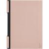 KOKUYO BIZRACK Clip Notebook A4 Coral No-BRCN202P - Smoke Cover, Japan