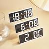 Modern Minimalist Digital Led Alarm Clock For Bedroom Decor With Temperature And Calendar Functions