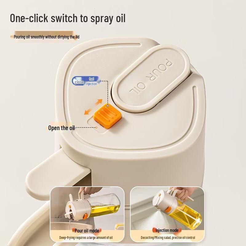 Oeny Automatic Spray & Pour Glass Oil Dispenser