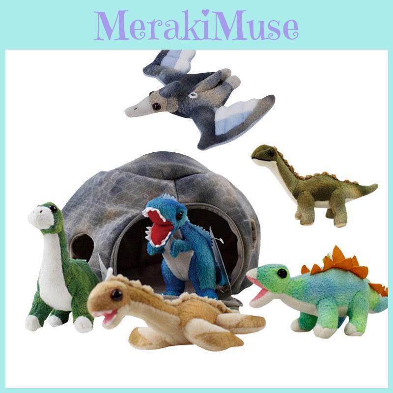 Realistisches Jurassic Tyrannosaurus Rex Spielzeug Dinosaurier-Ei-Modell Für Jungen Plüsch-Sammlung
