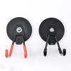 Heavy Duty Magnetic Utility Hook Strong Load-bearing PVC Anti-Slip Coating Easy Installation Garage Magnet Hook Storage Hanger