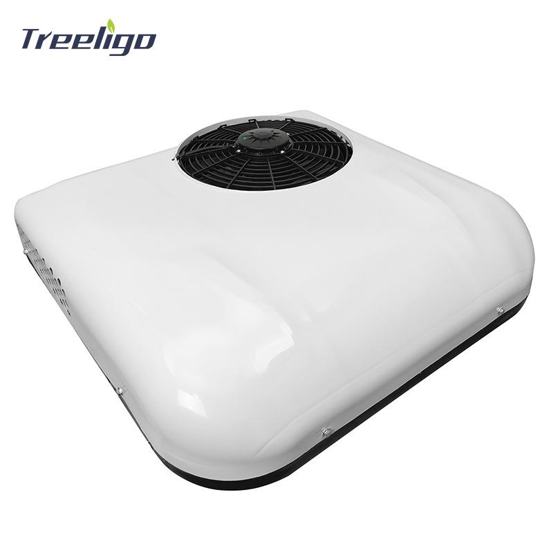 12V/24V Electric Scroll Car Air Conditioner for RVs, Trucks, and Food Trucks