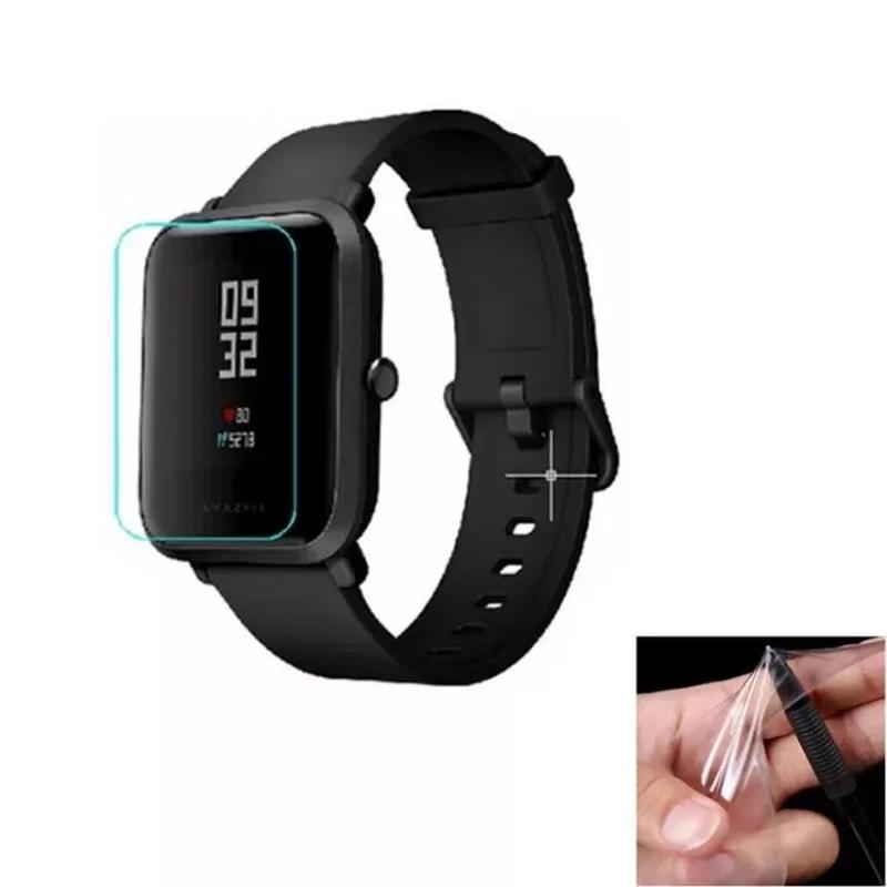 For Huami Amazfit Bip 3 Bip3 Pro Smartwatch Screen Protectors Soft TPU Anti-scratch Hydrogel Protective Films for Amazfit Bip 3