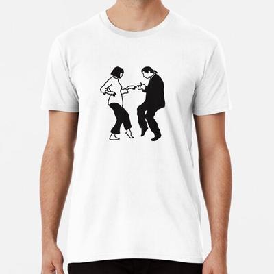 Pulp Fiction tantsumuster S kuni 5XL Valmistatud AU/USA T-särk