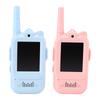 Kids Video Intercom 2.4G WiFi 600m Range 2.0 Inch Screen Rechargeable Video Call Toy with Voice Changer