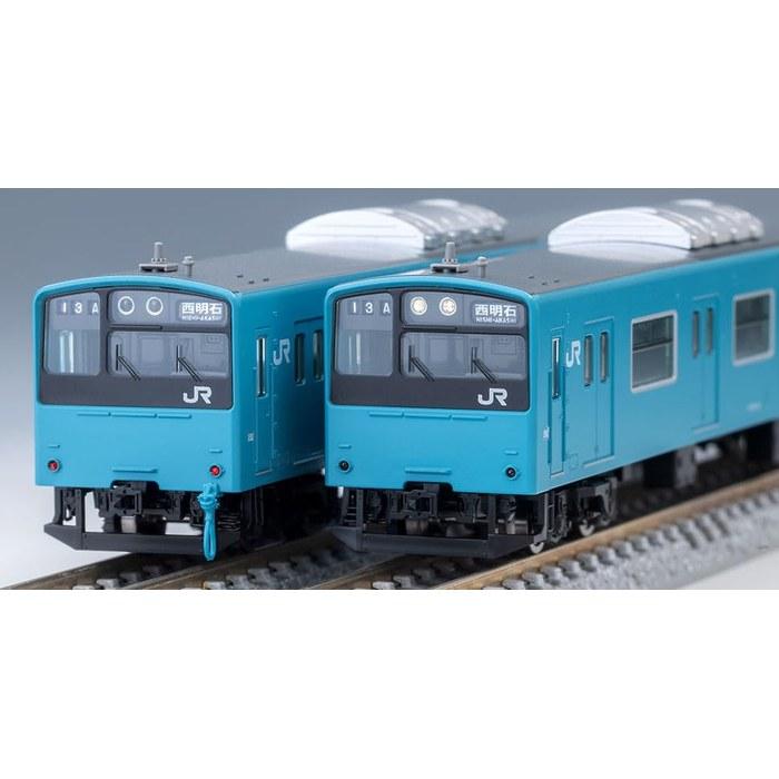 Tomix N Gauge JR 201 Series JR West 30N Update Sky Blue Set 98855