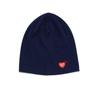 Used HUMAN MADE Heart Logo Beanie Knit Hat Navy