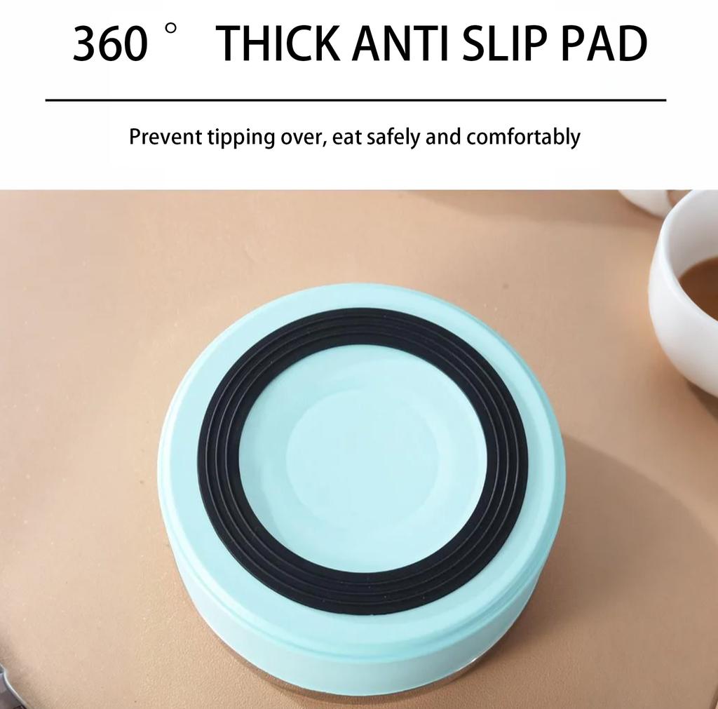 Double-layer Stainless Steel Dog Bowl, Non-, -tipping, Large Capacity Pet Bowl, Feeding Bowl For Cats, Water Bowl, Food Bowl For Dogs.