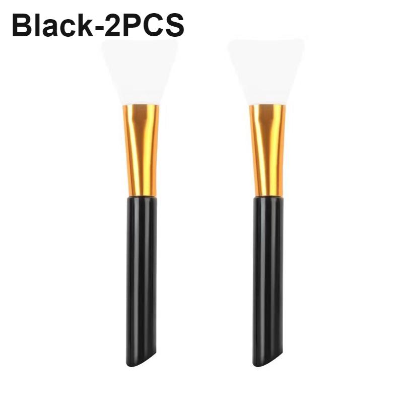 Silicone Facial Mask Brush Face Skin Care Tool Soft-headed DIY Mud Film Adjusting Brush Inclined Tail Apply Face Beauty Tools