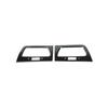 2012-2016 Console AC L&R Air Outlet Vent Trim Black Steel Fit For Honda CRV CR-V