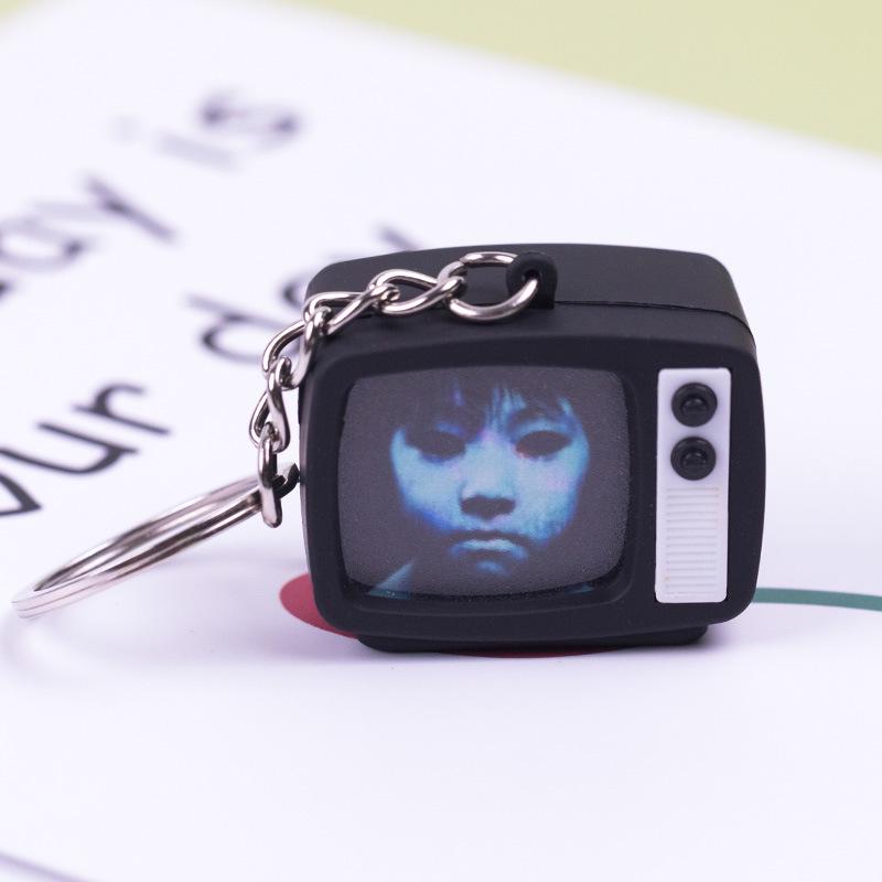 

Ужасы Мини ТВ Брелок Подвеска и Шарм для Сумки Flat Circle