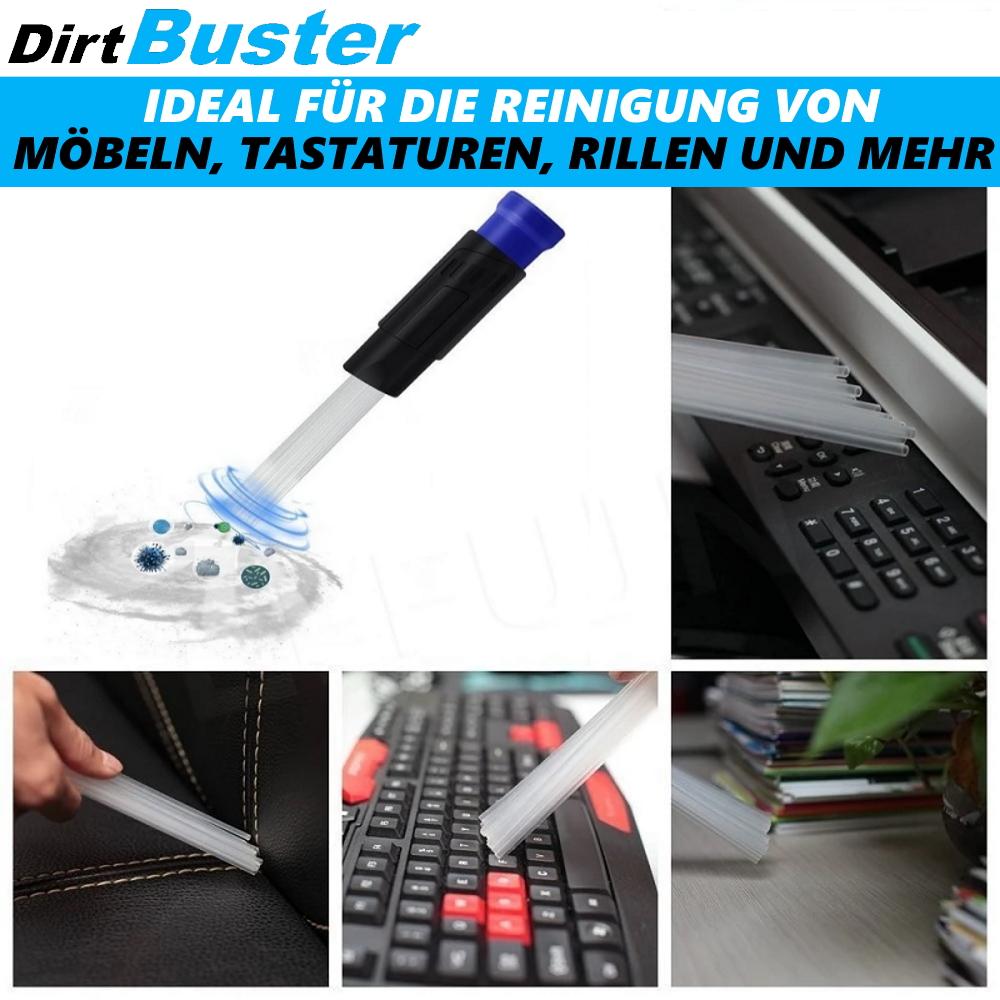 DirtBuster Vacuum Cleaner Brush Attachment Universal Adapter Furniture Brush Fine