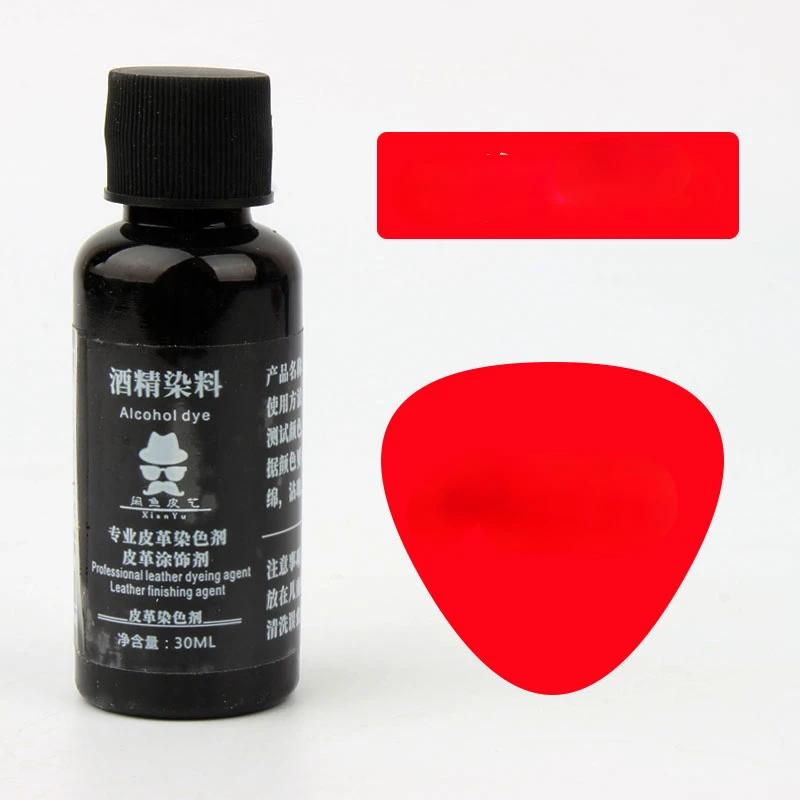 Kožené lihové barvivo DIY Ručně vyráběné kůže Kožené zboží Rostlinně činěná kůže Barvivo Může ředit barvivo bez zvláštního zápachu