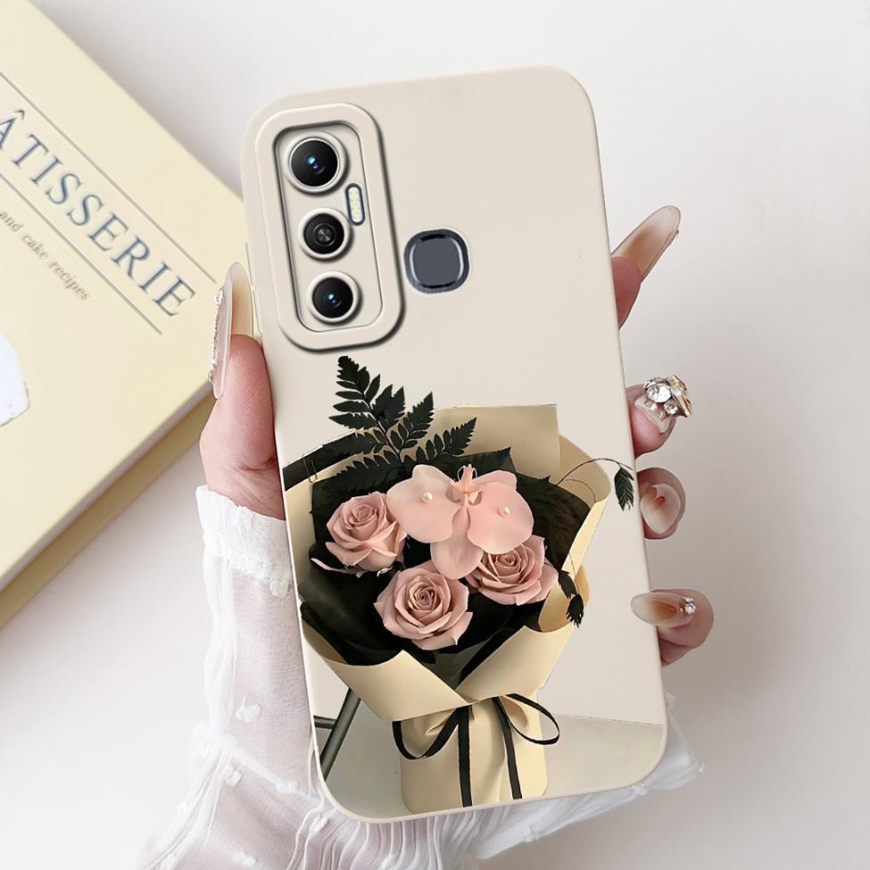 Für Infinix Hot 11 Hülle X662 Silikon Niedlich Mode Schmetterling Liebe Bemaltes Cover Für Infinix Hot 11 2021 Handyhülle X662B X689F