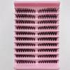 3D Mink Effect Cluster Lashes 8-16mm Volume Lash New Faux Mink Eyelashes  for Women