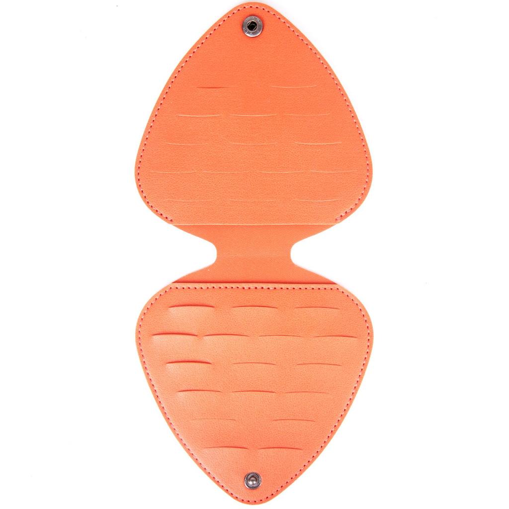 Akustischer Holzgitarrenplektrumhalter & Aufbewahrungskoffer